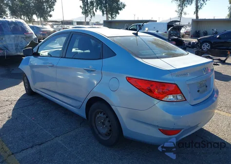 2012 Hyundai Accent Gls z USA, uszkodzony, nr VIN KMHCT4AE6CU216272